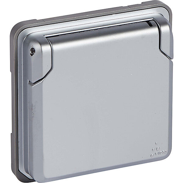 legrand Schutzkont.-Steckdose IP44 grau Soliroc Legrand 077834